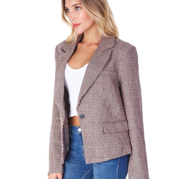 Free People Jackets & Blazers - Free People | Brown Tweed Blazer